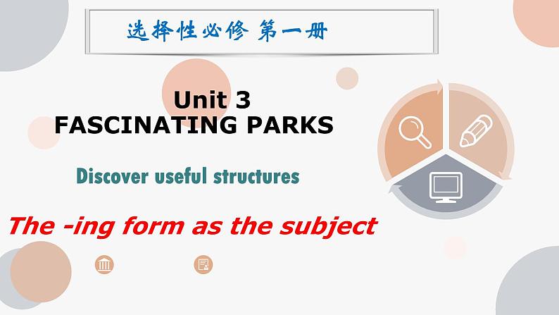 人教版高中英语选择性必修第一册Unit3Discovering useful structures名师课件2第1页