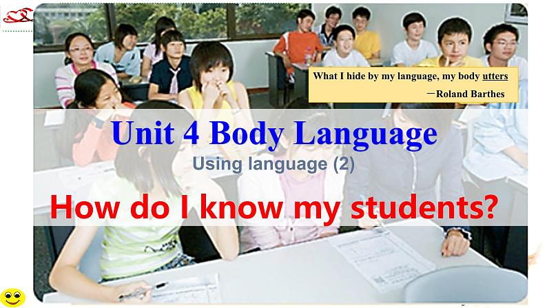 人教版选择性必修第一册Unit4Using Language2名师课件1第1页