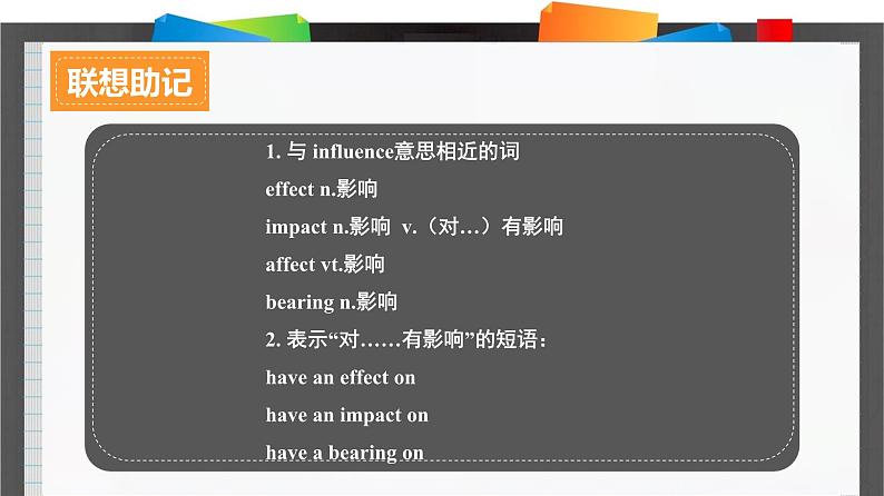 外研必修第一册Unit6_Starting_out_and_Understanding_ideas_词汇导图语境速记课件1第4页