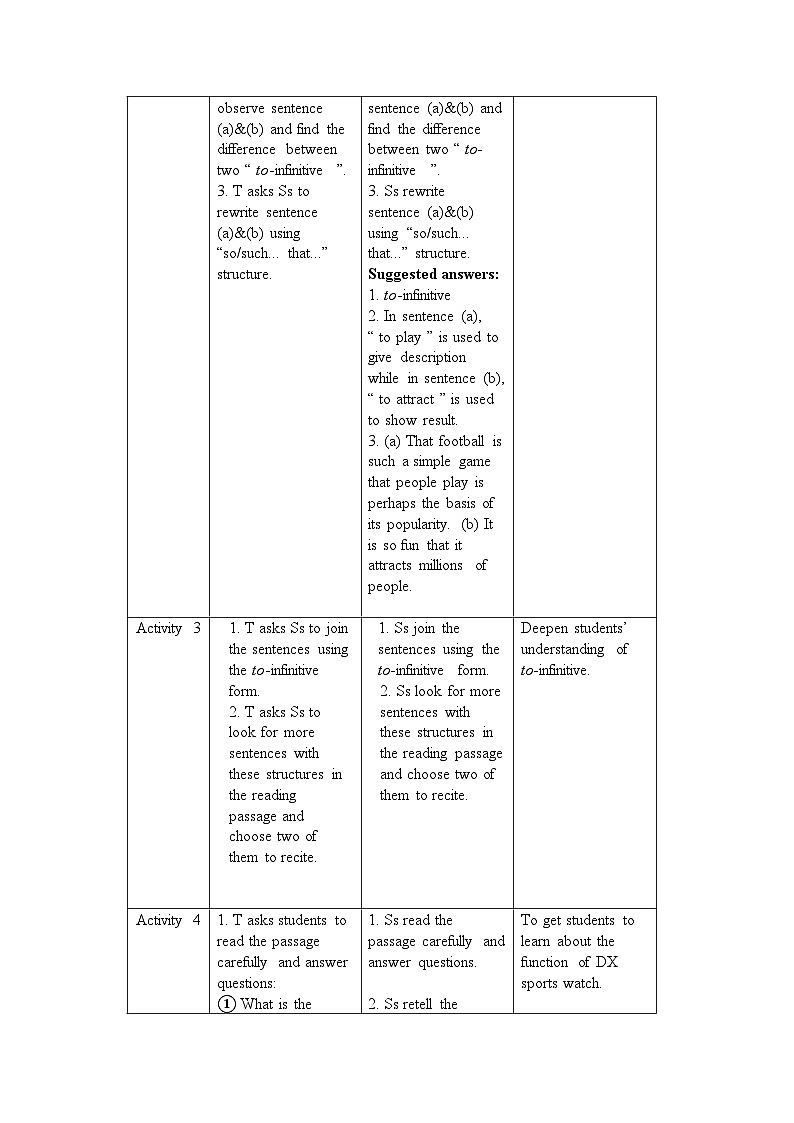 外研必修第二册Unit3_Using_Language_板块教学设计02
