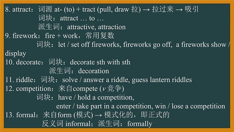 外研必修第二册Unit2 Using language—Developing ideas 词汇精讲课件第3页