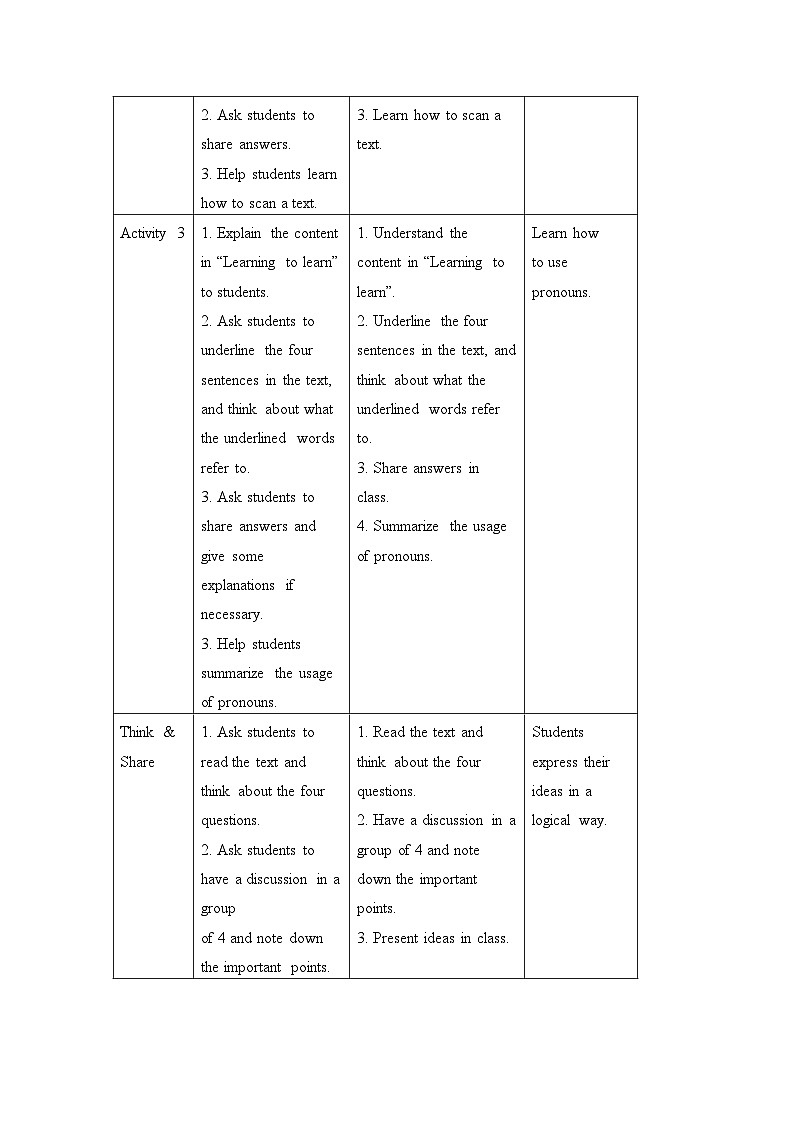 外研必修第二册Unit5_Developing_ideas_板块教学设计第2页