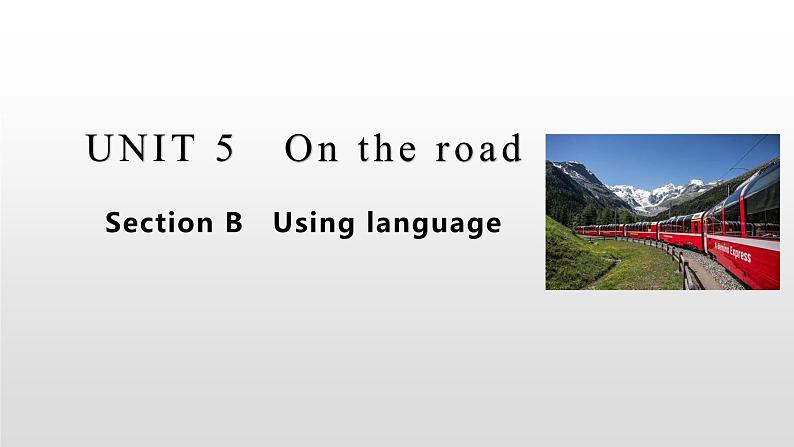 外研必修第二册Unit5_Using_language_知识点课件第1页
