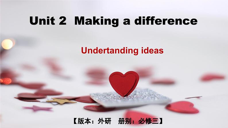 外研必修第三册Unit2 Understanding ideas 优质课件第1页