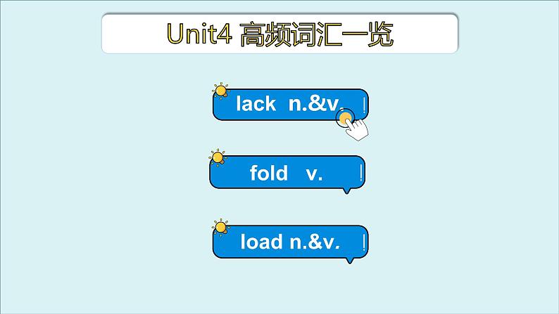 外研必修第三册Unit4 高频词汇课件(一)第3页