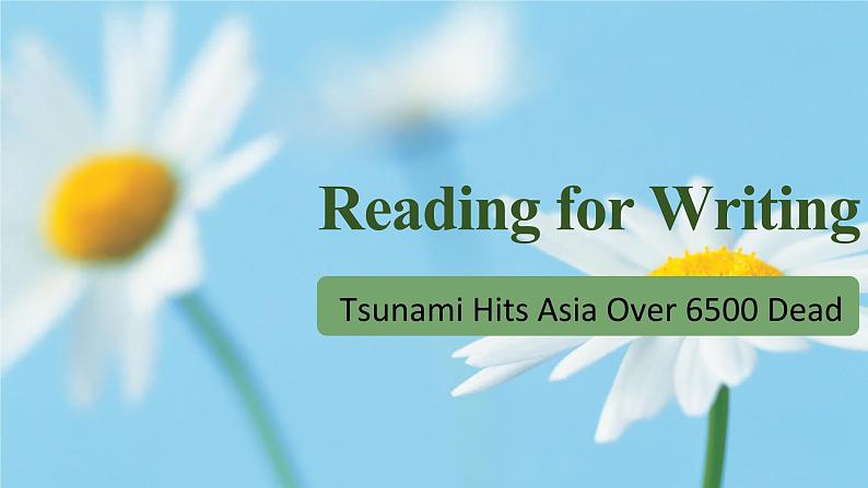 Unit4 Reading for writing课件第1页