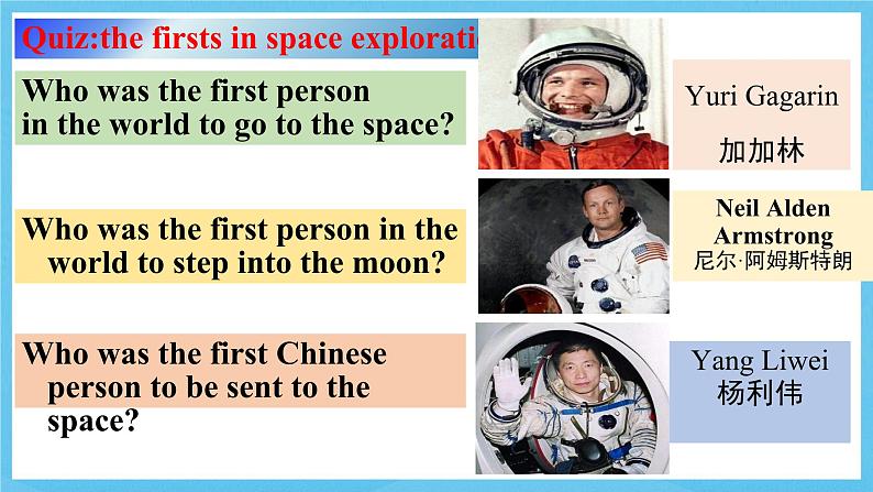 人教版（2019）高中英语必修第三册Unit 4《Space Exploration》Reading and Thinking 课件第5页