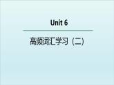 外研选择性必修第三册Unit6 高频词汇课件(二)