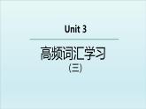 外研选择性必修第二册Unit3 高频词汇课件（三)