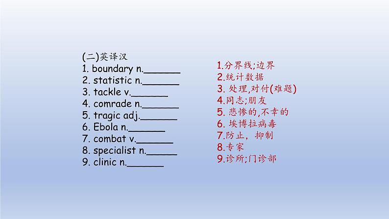 外研选择性必修第二册Unit4 高考英语一轮复习课件第3页