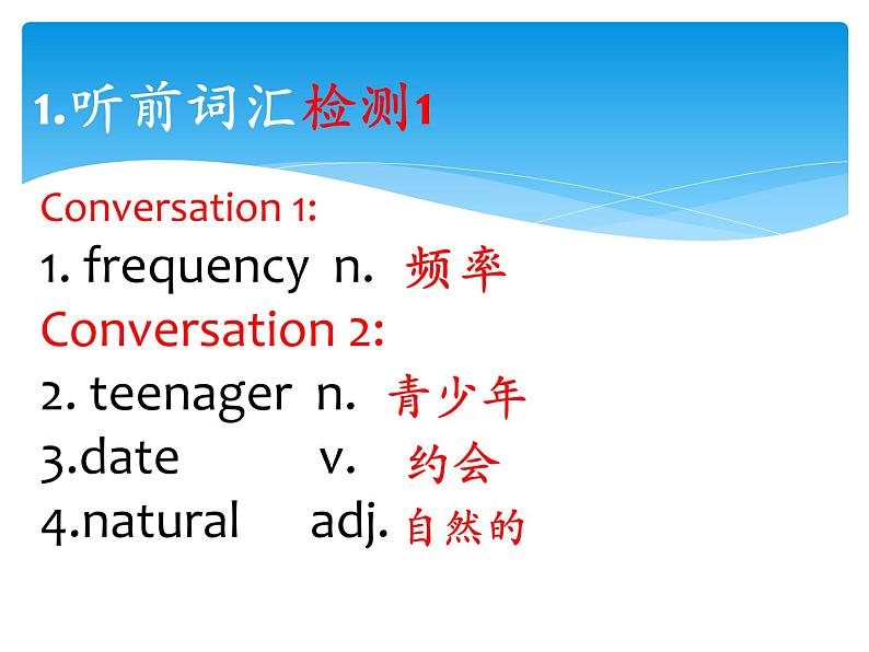 Unit 1 Listening and Speaking 课件第4页