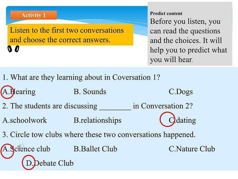 Unit 1 Listening and Speaking 课件第5页