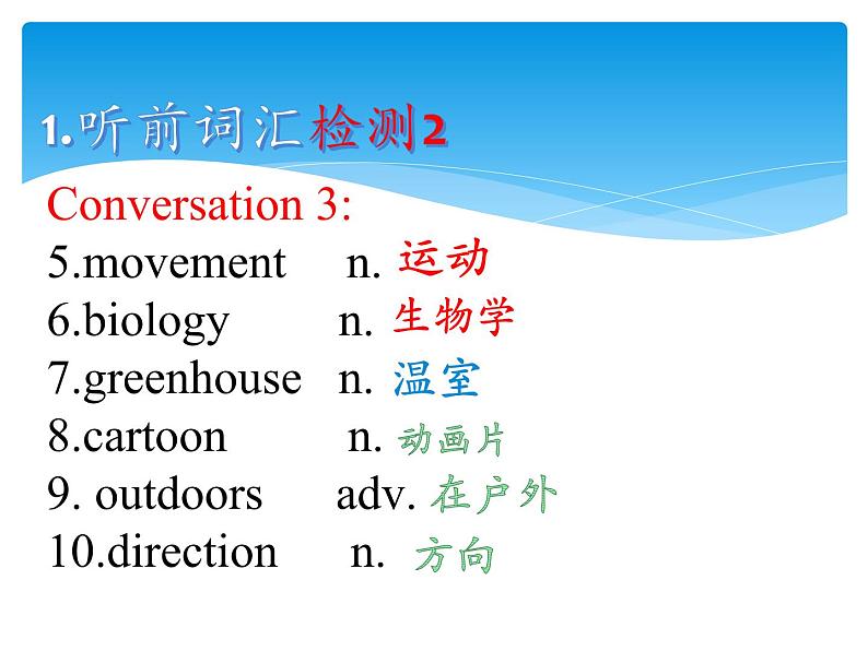 Unit 1 Listening and Speaking 课件第8页