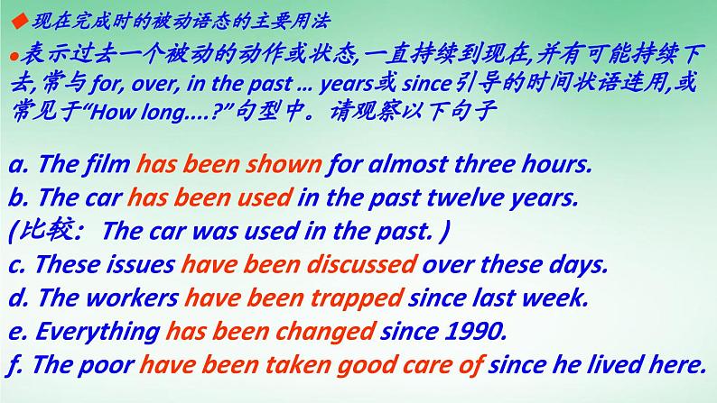 高中英语外研选择性必修第二册Unit5 单元语法详解课件第7页