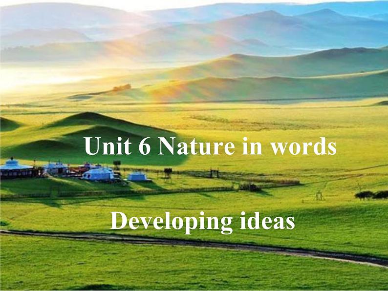 外研选择性必修第三册Unit6 Developing ideas 名师课件第2页