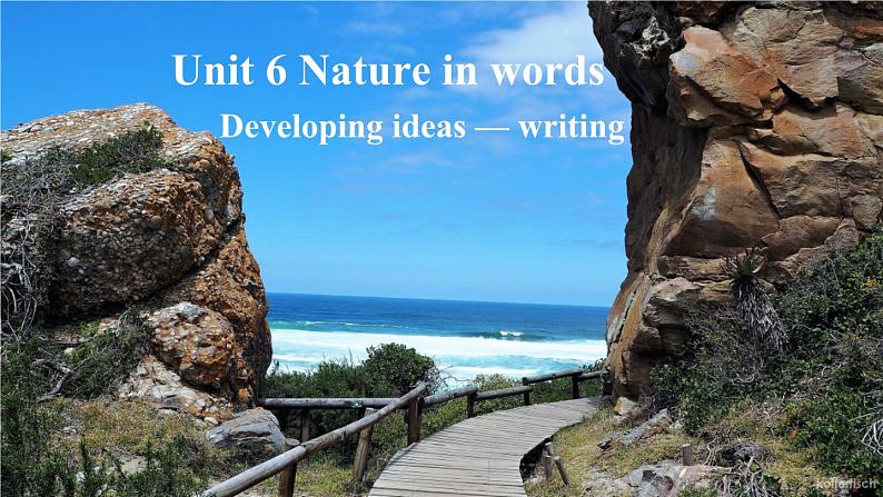 外研选择性必修第三册Unit6 Developing ideas-writing 公开课课件第1页