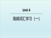 外研选择性必修第三册Unit6 高频词汇课件(一)