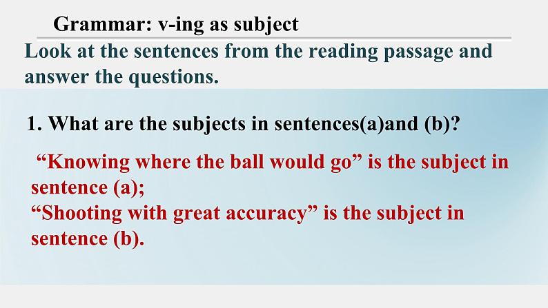 外研选择性必修第一册Unit3 Using language 公开课课件第5页