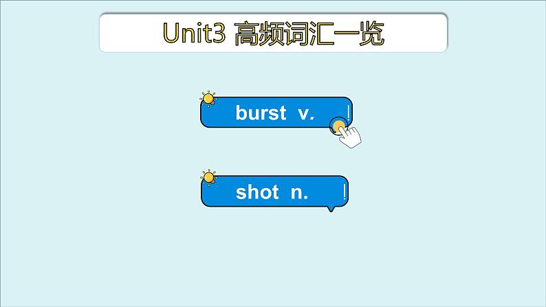 外研选择性必修第一册Unit3 高频词汇课件（二）第3页