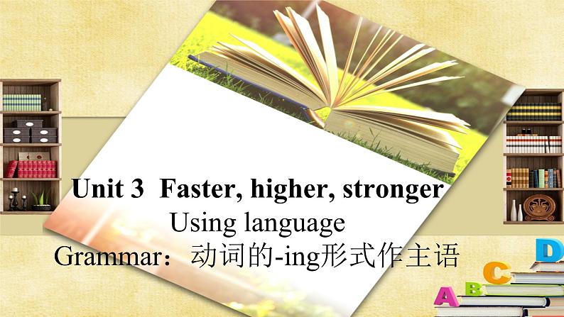 外研选择性必修第一册Unit3_Using_language_精品课件1第1页