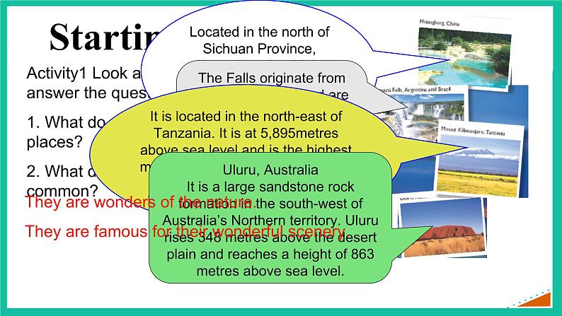 外研选择性必修第一册Unit6_Starting_out_and_understanding_ideas_精品课件2第2页