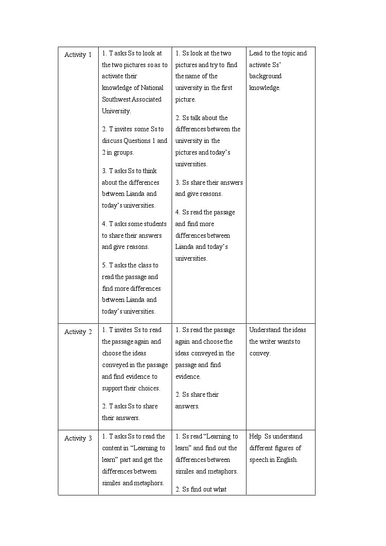 外研选择性必修第三册Unit3_Developing_ideas_板块教学设计第2页