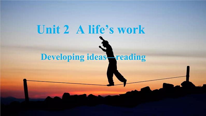 外研选择性必修第三册Unit2 Developing ideas-reading 公开课课件第1页