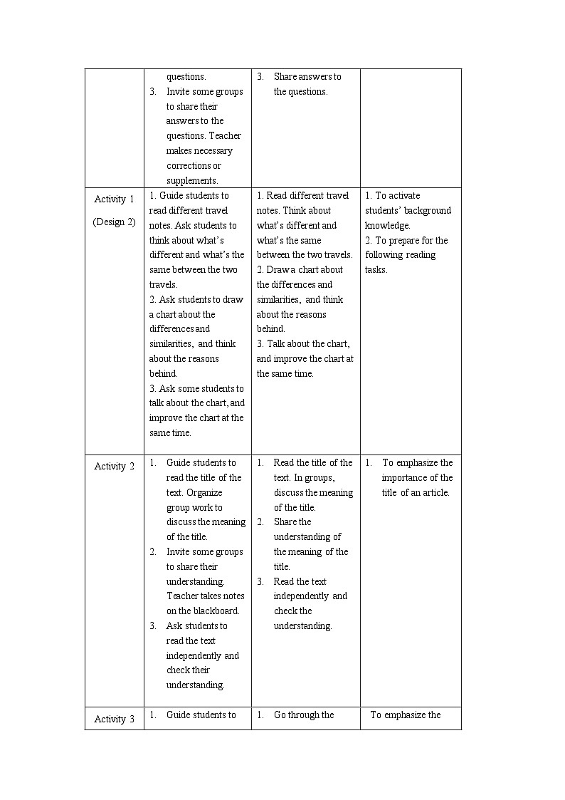 外研选择性必修第四册Unit4_Developing_ideas_板块教学设计第2页