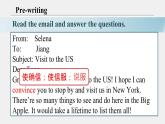 外研选择性必修第四册Unit3 Developing ideas-writing 公开课课件
