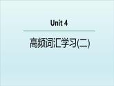 外研选择性必修第四册Unit4 高频词汇课件（二）