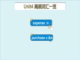 外研选择性必修第四册Unit4 高频词汇课件（一）
