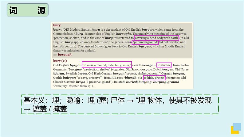 外研选择性必修第四册Unit5 高频词汇课件第7页