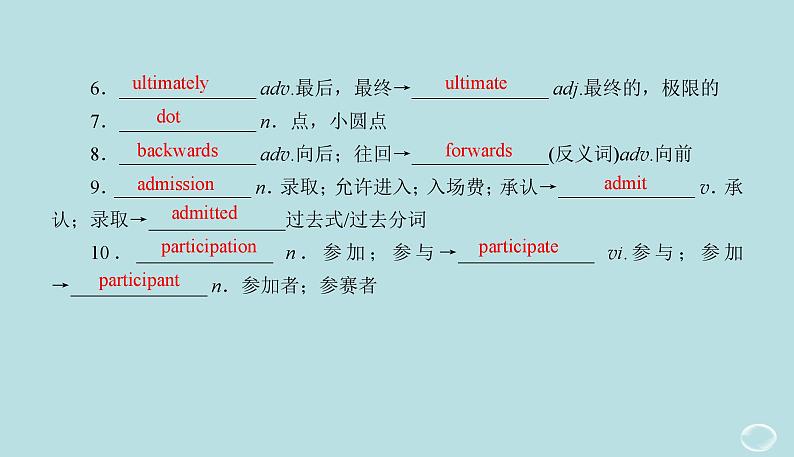 外研选择性必修第四册Unit1 单元复习课件第4页