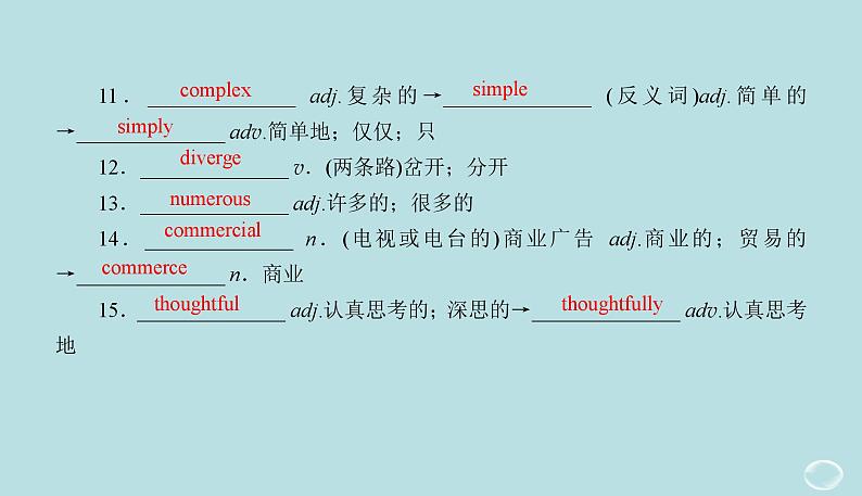 外研选择性必修第四册Unit1 单元复习课件第5页