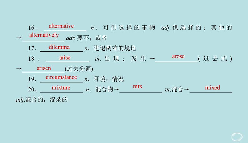 外研选择性必修第四册Unit1 单元复习课件第6页