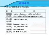 2024-2025学年度英语二轮复习状语从句考点辨析 课件