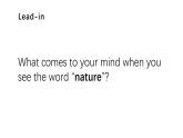 Unit 5 Humans and nature Topic Talk 課件-2024-2025學(xué)年高中英語(yǔ)北師大版（2019）必修第二冊(cè)