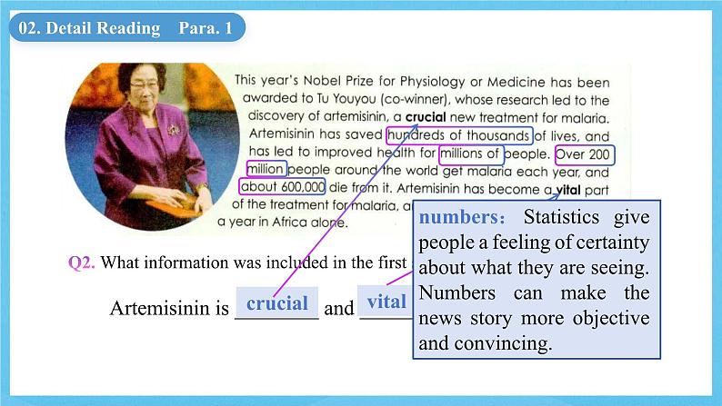 人教版（2019）高中英语选择性必修第一册Unit 1《People of Achievement》Reading and Thinking 课件第6页