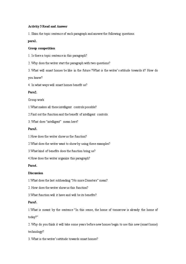 人教版（2019）高中英语选择性必修第一册Unit 2《Looking into the Future》Reading and Thinking 导学案（解析卷）第2页