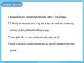 人教版（2019）高中英語選擇性必修第一冊Unit 4《Body Language 》Learning About Language 課件