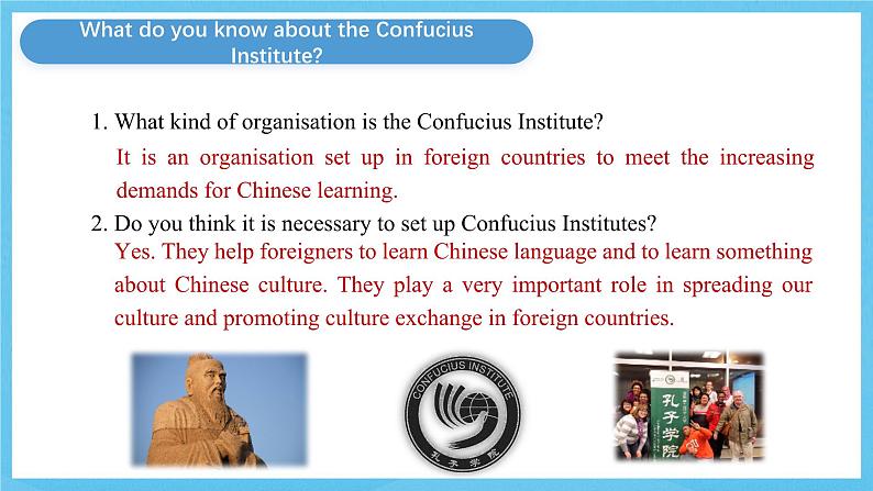 人教版2019选择性必修第二册 高二英语 Unit 2《BRIDGING CULTURES》Using Language(1)听说课 课件第6页