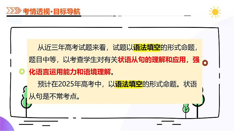 专题11 状语从句（课件）--2025年高考英语二轮复习（新高考通用）第5页