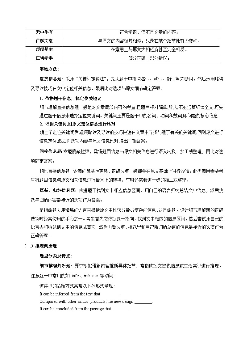 专题17 阅读理解（知识梳理+考点精讲精练+实战训练）（解析版）第3页