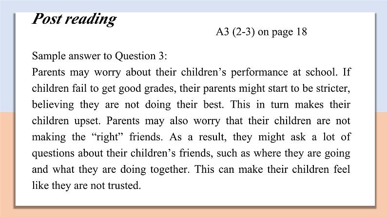 Unit 2 Section Ⅱ Reading — 高一英语 同步教学课件（牛津译林版2020必修第一册）第8页