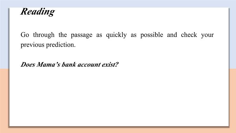 Unit 2 Section Ⅴ Extended reading — 高一英语 同步教学课件（牛津译林版2020必修第一册）第3页