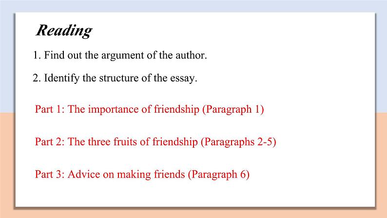 Unit 3 Section Ⅴ Extended reading — 高一英语 同步教学课件（牛津译林版2020必修第一册）第3页