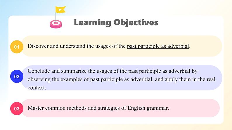 外研版2024-2025高中英语必修三unit 1 using language grammar 课件第3页