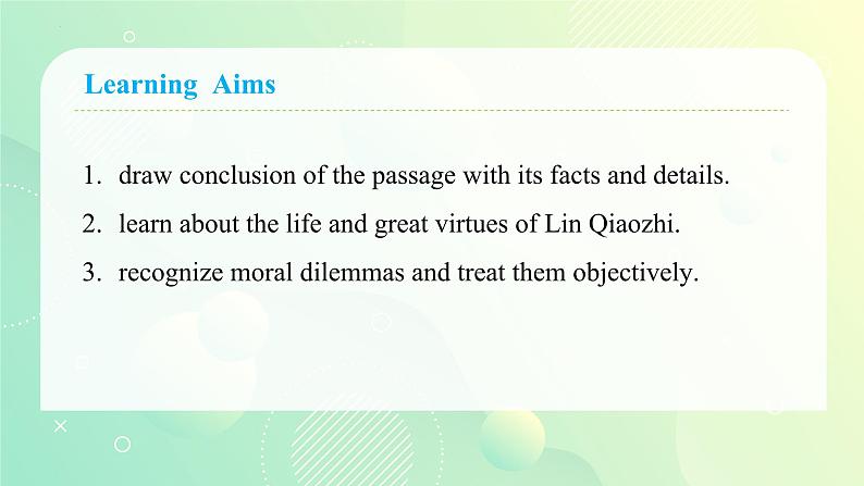 Unit 2 Morals and Virtues Reading and Thinking (课件)-高一英语同步高效课堂（人教版2019必修第三册）第3页