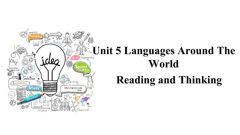 Unit 5 Languages around the world Reading and Thinking 课件 2024-2025学年高一上学期英语人教版第1页