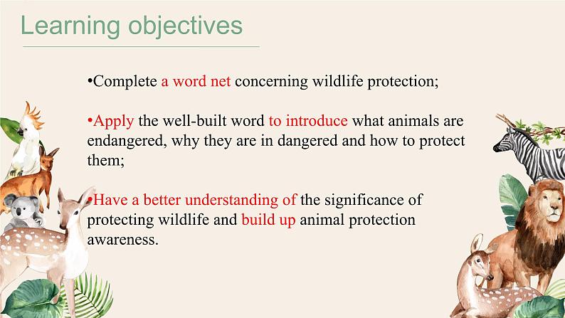 Unit 2 Wildlife protection 单元综合 课件 2024-2025学年高中英语人教版（2019）必修第二册第2页